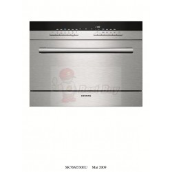 Siemens 西門子  SK76M530EU  speedMatic Modular dishwasher  - Stainless steel 